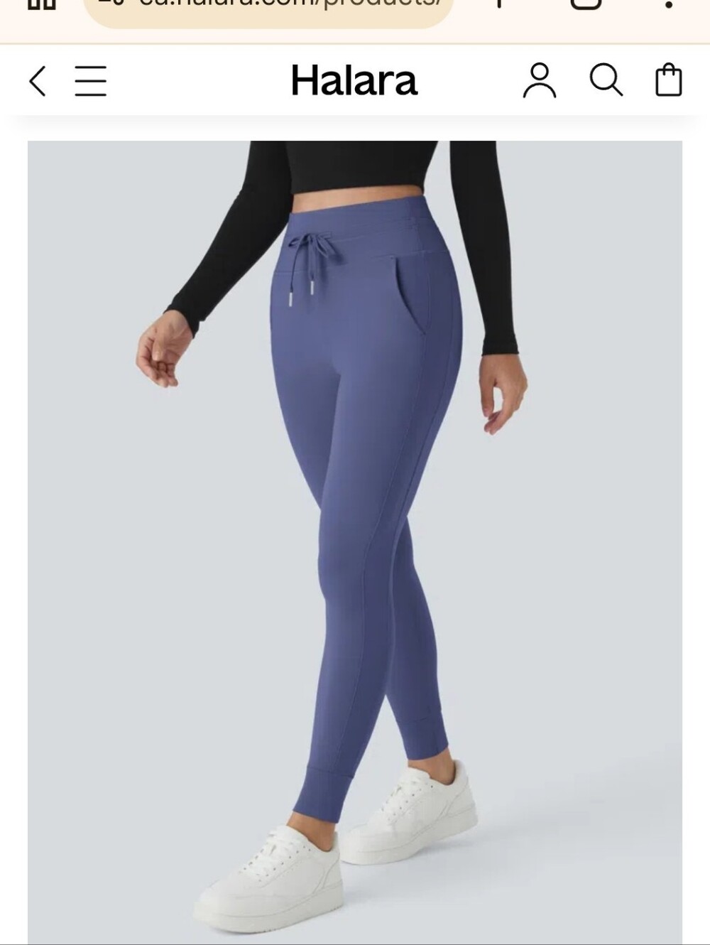 Halara Cloudful Joggers. Size M